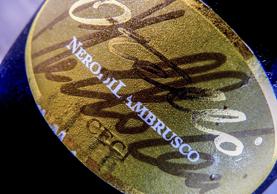 Immagine relativa all'articolo: Il miglior lambrusco al mondo otello nero di ceci