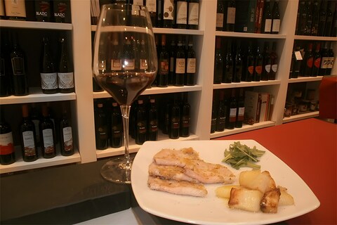 Vitella arrosto in crosta di sapori con Corvina Quadrivium 2014